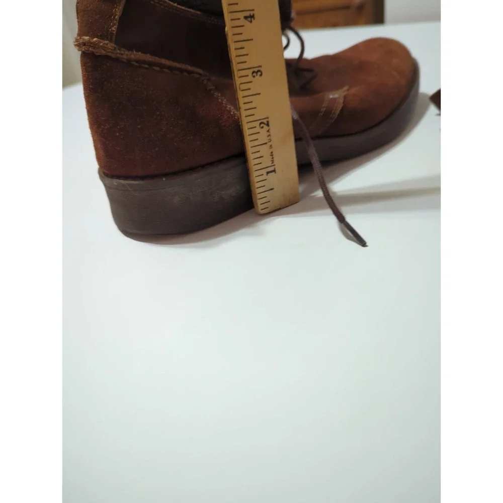 Suede Chukka Boots Brown Men's EU 42 US 9 Quiet Luxury Ankle Desert Boots Casual